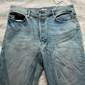 Anine Bing Etta Relaxed Rigid Straight Jean